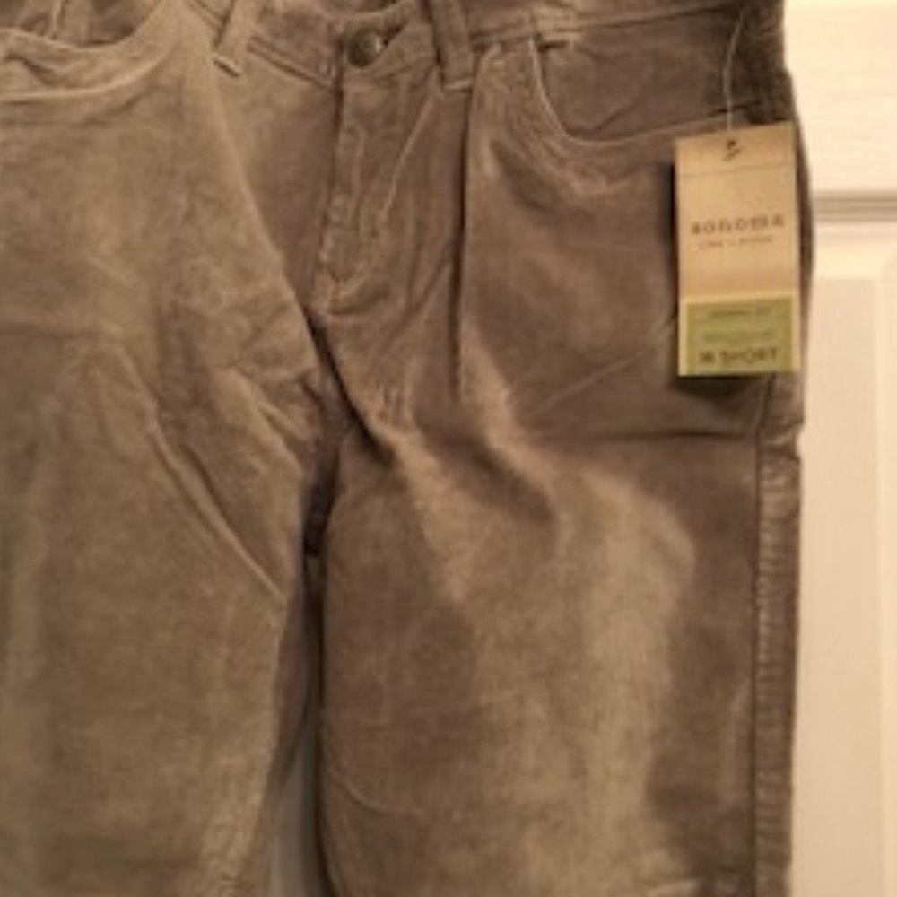 Sonoma 16 Short Tan Corduroy